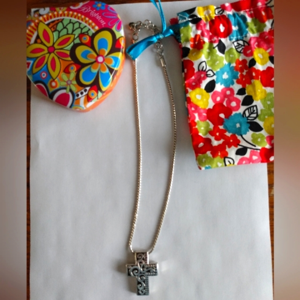 Brighton's Cross necklace